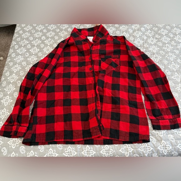 Wondershop Women’s Red and Black Checkered Pajama Set - Picture 3 of 6